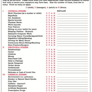 Stress Test - Pad (100 Sheets per Pad)